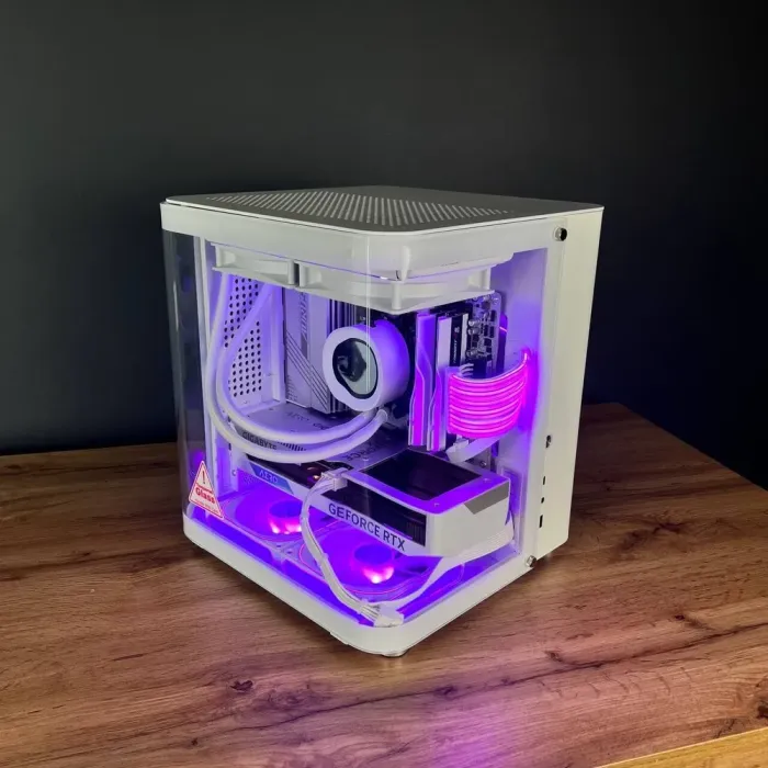 Збірка під замовлення: комп'ютер Jonsbo TK-1 White Tower / AMD Ryzen 5 7500F Tray (6 (12) ядер по 3.7 - 5.0 GHz) / 32 GB DDR5 / 1000 GB SSD M.2 / nVidia GeForce RTX 4060 Ti, 8 GB GDDR6, 128-bit / 850W - зображення 9