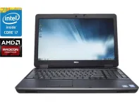 Ігровий ноутбук Dell Latitude E6540 / 15.6" (1920x1080) TN / Intel Core i7-4800MQ (4 (8) ядра по 2.7 - 3.7 GHz) / 16 GB DDR3 / 256 GB SSD + 750 GB HDD / AMD Radeon HD 8790M, 2 GB GDDR5, 128-bit / WebCam б/в