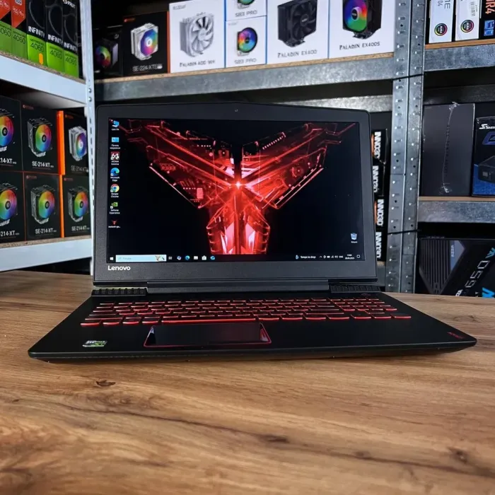 Ігровий ноутбук Lenovo Legion Y520-15IKBN / 15.6" (1920x1080) IPS / Intel Core i5-7300HQ (4 ядра по 2.5 - 3.5 GHz) / 16 GB DDR4 / 1000 GB SSD M.2 / nVidia GeForce GTX 1050 Ti, 4 GB GDDR5, 128-bit / WebCam б/в - зображення 3