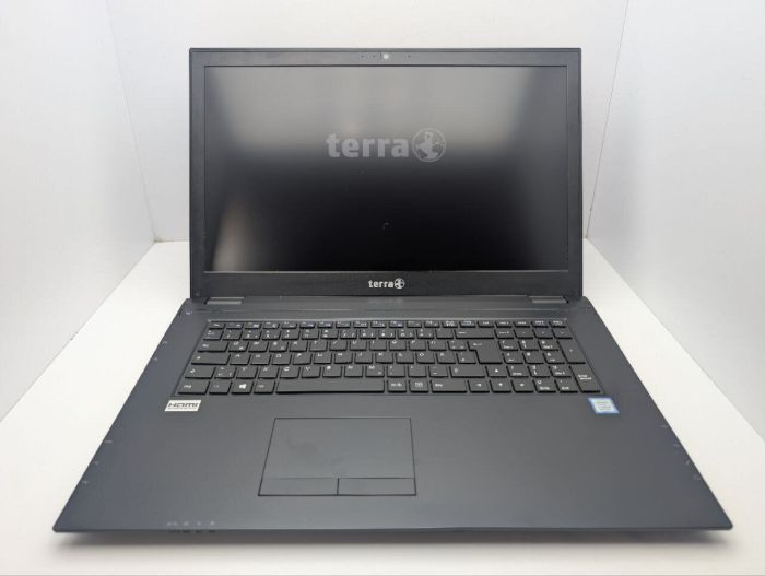 Ноутбук Terra Mobile 1715 / 17.3" (1600x900) TN / Intel Core i5-8250U (4 (8) ядра по 1.6 - 3.4 GHz) / 8 GB DDR4 / 240 GB SSD / Intel UHD Graphics 620 / WevCam / DVD-ROM б/в - зображення 3