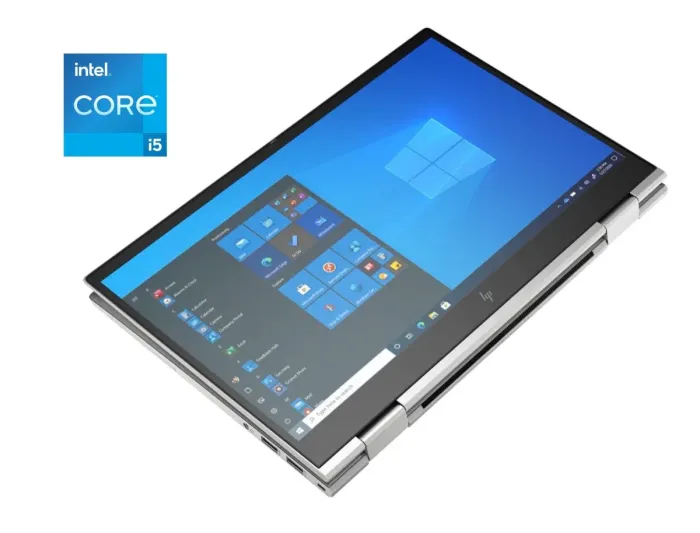 Ультрабук-трансформер Б-класс HP EliteBook 830 G8 x360 / 13.3" (1920x1080) IPS Touch / Intel Core i5-1145G7 (4 (8) ядра по 2.6 - 4.4 GHz) / 16 GB DDR4 / 512 GB SSD / Intel Iris Xe Graphics / WebCam б/в - зображення 1