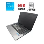 Ноутбук Medion Akoya E7220 / 17.3" (1600x900) TN / Intel Core i3-2310M (2 (4) ядра по 2.1 GHz) / 6 GB DDR3 / 750 GB HDD / Intel HD Graphics / WebCam б/в