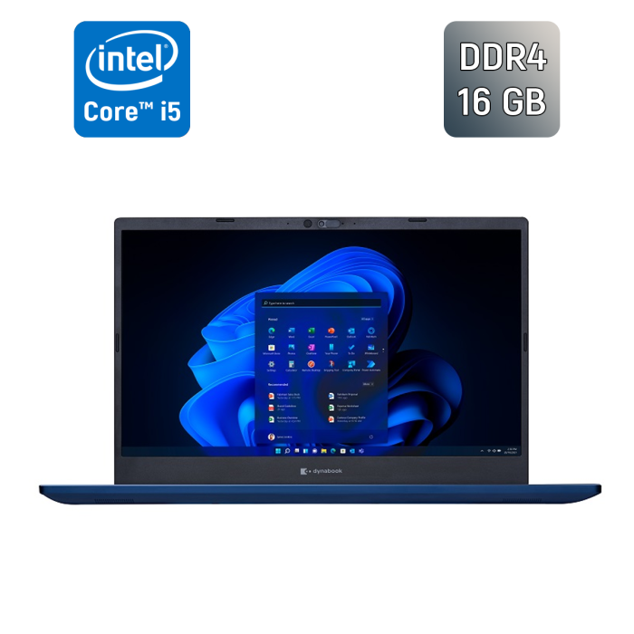 Ультрабук Б-клас DynaBook Portege X40-K / 14" (1920x1080) IPS / Intel Core i5-1240P (12 (16) ядер по 3.3 - 4.4 GHz) / 16 GB DDR4 / 256 GB SSD / Intel Iris Xe Graphics / WebCam / TouchID б/в - зображення 1