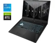 Ігровий ноутбук Asus TUF F17 FX706HE / 17.3" (1920x1080) IPS / Intel Core i5-11260H (6 (12) ядер по 2.6 - 4.4 GHz) / 16 GB DDR4 / 512 GB SSD / nVidia GeForce RTX 3050 Ti, 4 GB GDDR6, 128-bit / WebCam б/в