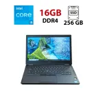 Ультрабук Dell Latitude E5470 / 14" (1366x768) TN / Intel Core i5-6200U (2 (4) ядра по 2.3 - 2.8 GHz) / 16 GB DDR4 / 256 GB SSD / Intel HD Graphics 520 / WebCam б/в