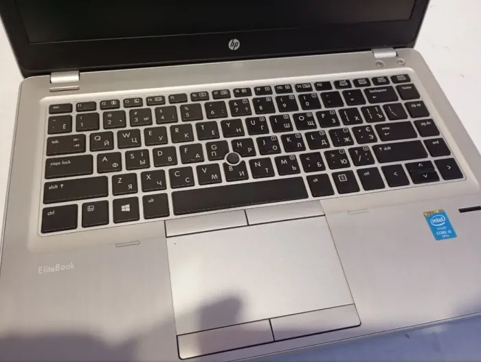 Ультрабук Б-клас HP EliteBook Folio 9480m / 14" (1600x900) TN / Intel Core i5-4310U (2 (4) ядра по 2.0 - 3.0 GHz) / 16 GB DDR3 / 256 GB SSD / Intel HD Graphics 4400 / WebCam б/в - зображення 7