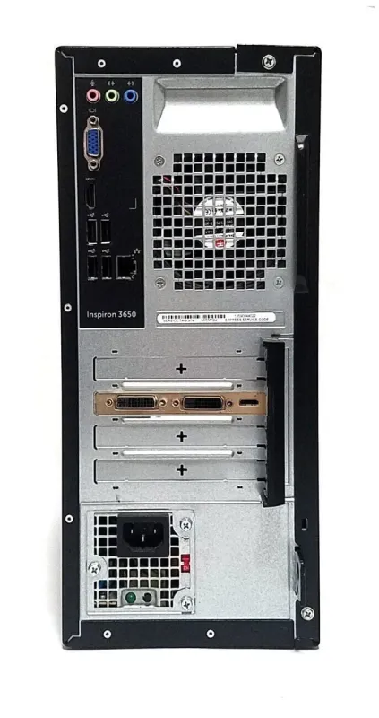Ігровий ПК Dell Inspirion 3650 / Intel Core i3-6100 (2 (4) ядра по 3,7 ГГц) / 8 ГБ DDR3 / 512 ГБ SSD / nVidia GeForce GTX 750 Ti, 2 ГБ GDDR5, 128-біт / Wi-Fi+Bluetooth / DVD / Win 10 Home Lic б/в - зображення 3