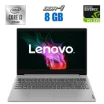 Ноутбук Б-клас Lenovo IdeaPad 3 15IIL05 / 15.6" (1920x1080) TN / Intel Core i3-1005G1 (2 (4) ядра по 1.2 - 3.4 GHz) / 8 GB DDR4 / 256 GB SSD / nVidia GeForce MX330, 2 GB GDDR5, 64-bit / WebCam б/в