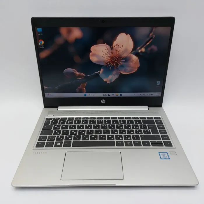 Ультрабук HP ProBook 440 G6 / 14" (1920x1080) IPS / Intel Core i5-8265U (4 (8) ядра по 1.6 - 3.9 GHz) / 16 GB DDR4 / 256 GB SSD / Intel UHD Graphics / WebCam / Win 11 Pro б/в - зображення 2