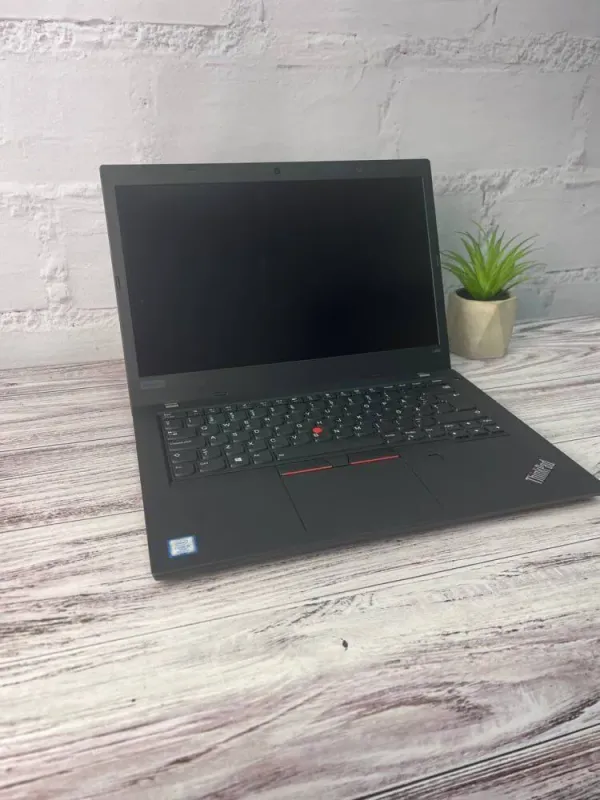 Ультрабук Lenovo ThinkPad L480 / 14" (1920x1080) IPS Touch / Intel Core i5-8350U (4 (8) ядра по 1.7 - 3.6 GHz) / 8 GB DDR4 / 240 GB SSD / Intel UHD Graphics 620 / WebCam б/в - зображення 2