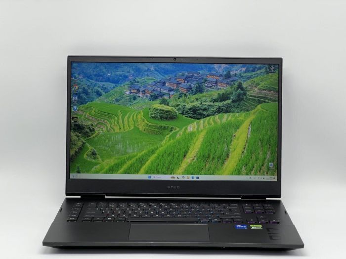 Ігровий ноутбук Б-класу HP Omen 17-cm2075nr / 17,3" (1920x1080) IPS / Intel Core i7-13700HX (16 (24) ядер по 1,5 - 5,0 ГГц) / 16 ГБ DDR5 / 960 ГБ SSD / nVidia GeForce RTX 4060, 8 ГБ GDDR6, 128-біт / WebCam б/в - зображення 2