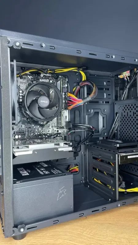 Ігровий ПК Deepcool Matrexx 30 Tower / AMD Ryzen 3 1200 (4 ядра по 3.1 - 3.4 GHz) / 8 GB DDR4 / 120 GB SSD + 500 GB HDD / AMD Radeon RX 560, 4 GB GDDR5, 128-bit / 500W - зображення 7