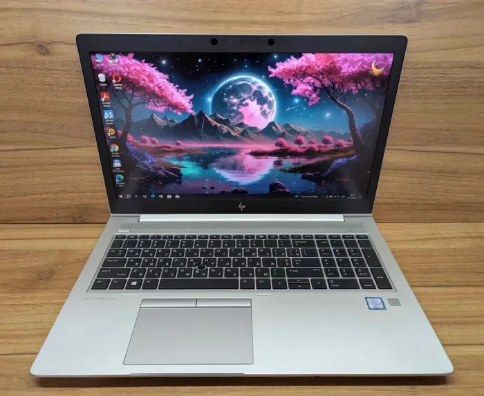 Ультрабук HP EliteBook 850 G6 / 15.6" (1920x1080) IPS / Intel Core i5-8365U (4 (8) ядра по 1.6 - 4.1 GHz) / 16 GB DDR4 / 512 GB SSD / Intel UHD Graphics / WebCam / Fingerprint / Windows 10 б/в - зображення 2