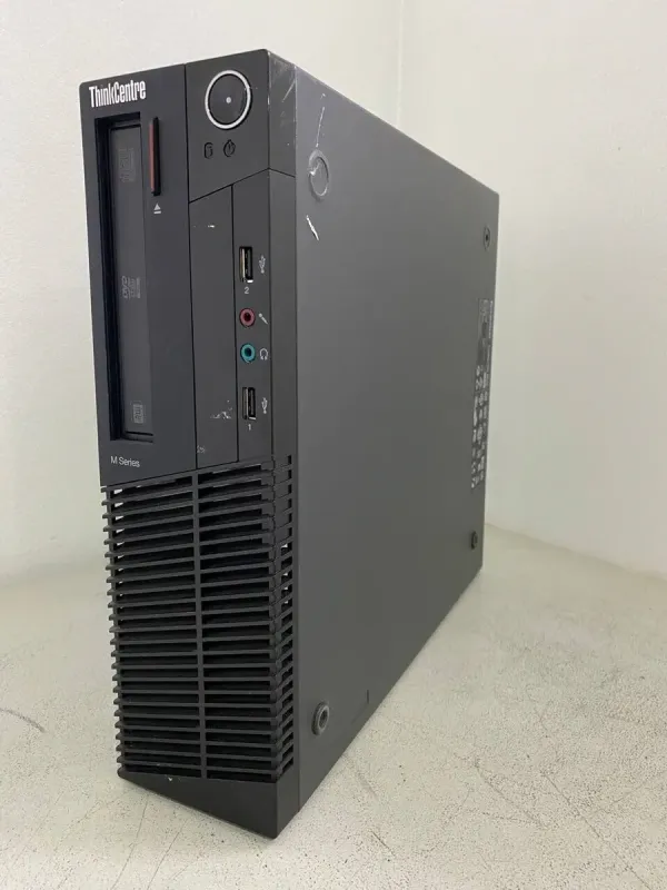 Комп'ютер Lenovo ThinkCentre M81 SFF / Intel Core i5-2400 (4 ядра по 3.1 -3.4 GHz) / 8 GB DDR3 / 250 GB HDD / Intel HD Graphics 2000 / DVD-ROM б/в - зображення 2