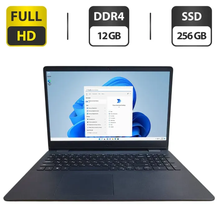 Ноутбук Dell Inspiron 3501 / 15.6" (1920x1080) IPS / Intel Core i5-1035G1 (4 (8) ядра 1.0 - 3.6 GHz) / 12 GB DDR4 / 256 GB SSD / Intel UHD Graphics / WebCam / Windows 11 Pro б/в - зображення 1