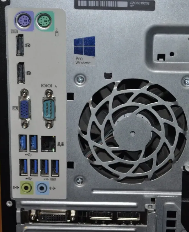 Комп'ютер Б-класу HP EliteDesk 800 G2 Tower / Intel Core i7-6700 (4 (8) ядра по 3,4 - 4,0 ГГц) / 16 ГБ DDR4 / 256 ГБ SSD / nVidia Quadro K4000, 3 ГБ GDDR5, 192-біт / Windows 11 Pro б/в - зображення 4