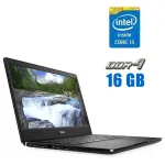 Ультрабук Dell Latitude 3400 / 14" (1920x1080) IPS / Intel Core i5-8250U (4 (8) ядра по 1.6 - 3.4 GHz) / 16 GB DDR4 / 240 GB SSD / Intel UHD Graphics / WebCam б/в