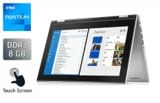 Нетбук-трансформер Dell Inspiron 11-3147 / 11.6" (1366x768) TN Touch / Intel Pentium N3540 (4 ядра по 2.16 - 2.66 GHz) / 8 GB DDR3 / 240 GB SSD / Intel HD Graphics / WebCam / Windows 10 б/в