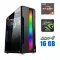 Ігровий ПК Tower NEW / AMD Ryzen 5 5500 (6 (12) ядер по 3.6 - 4.2 GHz) NEW / 16 GB DDR4 NEW / 480 GB SSD NEW / nVidia GeForce GTX 1070, 8 GB GDDR5, 256-bit / 600W NEW б/в