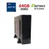 Робоча станція Vinga CS313B SFF / Intel Xeon E5-2695 v2 (12 (24) ядер 2,4 - 3,2 ГГц) / 64 ГБ DDR3 / 240 ГБ SSD / nVidia RTX A400, 4 ГБ GDDR6, 64-біт / Win 10 Pro б/в