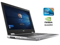 Мобільна робоча станція Б-клас Dell Precision 7540 / 15.6" (1920x1080) TN / Intel Xeon E2276M (6 (12) ядер по 2.8 - 4.7 GHz) / 32 GB DDR4 / 256 GB SSD + 256 GB SSD / nVidia Quadro RTX 3000, 6 GB GDDR6, 192-bit / WebCam / Win 11 Pro б/в