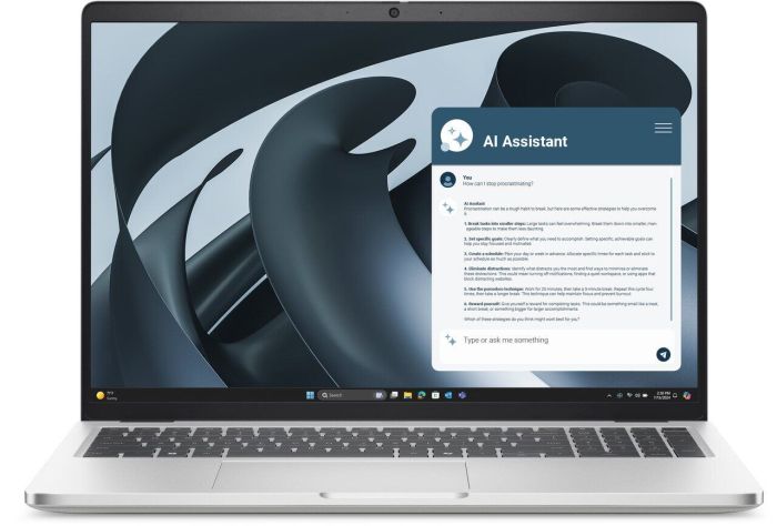 Ноутбук Dell Pro 16 Plus / 16" (1920x1080) IPS / AMD Ryzen 5 Pro 230 (6 (12) ядер по 3,5 - 4,9 ГГц / 16 ГБ DDR5 / 512 ГБ SSD M.2 / AMD Radeon 760M Graphics / WebCam / Windows 11 Pro - изображение 2