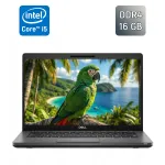 Ультрабук Dell Latitude 5400 / 14" (1920x1080) IPS / Intel Core i5-8365U (4 (8) ядра по 1.6 - 4.1 GHz) / 16 GB DDR4 / 512 GB SSD / Intel UHD Graphics / HDMI / WebCam / Windows 10 б/в