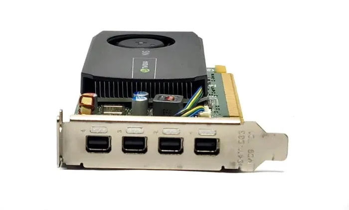 Дискретна відеокарта nVidia NVS 510, 2 GB DDR3, 128-bit / 4x miniDP / SFF б/в - зображення 3