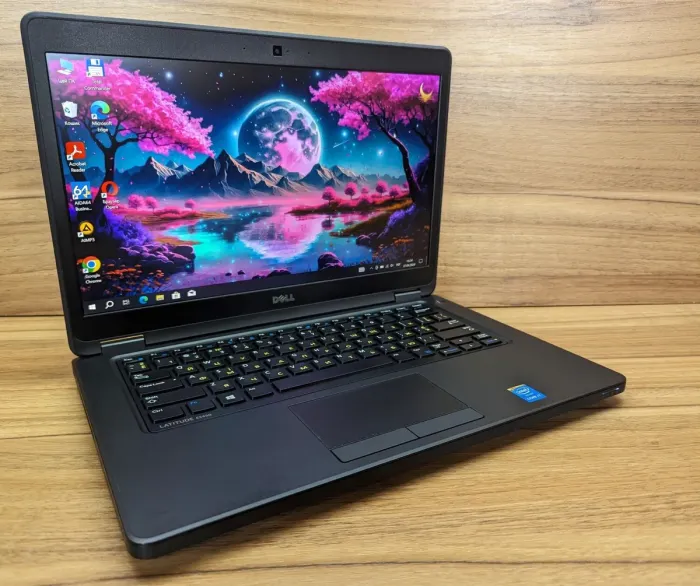 Ноутбук Dell Latitude E5450 / 14" (1920x1080) IPS / Intel Core i7-5600U (2 (4) ядра по 2.6 - 3.2 GHz) / 8 GB DDR3 / 250 GB SSD / Intel HD Graphics 5500 / WebCam / Windows 10 б/в - зображення 4