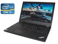 Ноутбук Lenovo ThinkPad L560 / 15.6" (1920x1080) TN / Intel Core i5-6300U (2 (4) ядра по 2.4 - 3.0 GHz) / 16 GB DDR3 / 512 GB SSD / Intel HD Graphics 520 / WebCam б/в