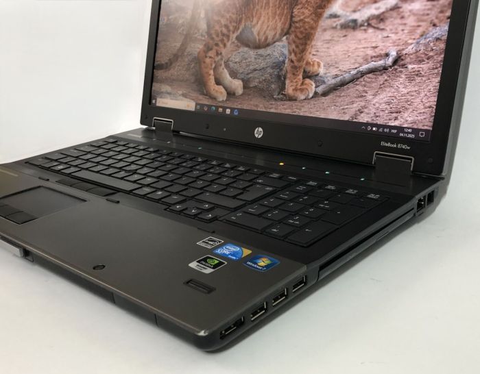 Ноутбук HP EliteBook 8740w / 17" (1920x1200) TN / Intel Core i5-540M (2 (4) ядра по 2.53 - 3.07 GHz) / 8 GB DDR3 / 256 GB SSD / nVidia Quadro FX 2800M, 1 GB GDDR3, 256-bit / WebCam б/в - зображення 9