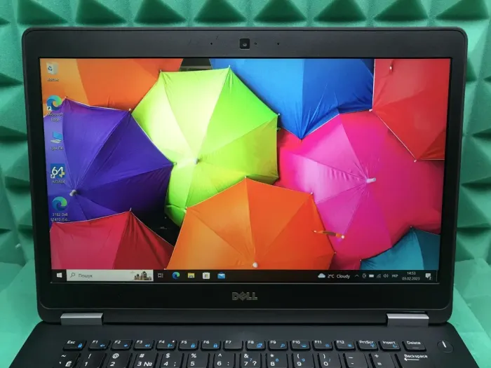 Ультрабук Б-класс Dell Latitude E7470 / 14" IPS / Core i5-6300U (2(4) ядра по 2.4-3 GHz) / 8GB DDR4 / 240GB SSD M.2 / HD Graphics 520 / WebCam / HDMI / miniDP / Win 10 б/в - зображення 3