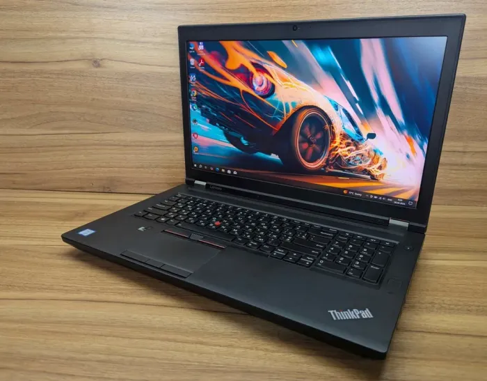 Мобільна робоча станція Lenovo ThinkPad P71 / 17.3" (3840x2160) IPS / Intel Xeon E3-1535M v6 (4 (8) ядра по 3.1 - 4.2 GHz) / 64 GB DDR4 / 1000 GB SSD + 512 GB SSD / nVidia Quadro P4000, 8 GB GDDR5, 256-bit / WebCam / TouchID / Windows 10 б/в - зображення 5