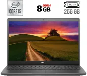 Ноутбук Б-клас Dell Latitude 3510 / 15.6" (1920x1080) IPS / Intel Core i5-10210U (4 (8) ядра по 1.6 - 4.2 GHz) / 8 GB DDR4 / 256 GB SSD M.2 / Intel UHD Graphics / WebCam / USB 3.2 / HDMI / Windows 10 лицензия б/в