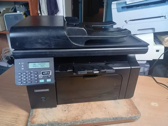 БФП Б-клас HP LaserJet Pro M1212nf / Лазерний монохромний друк / 1200x1200 dpi / A4 / 18 стор./хв / USB 2.0, Ethernet, RJ-11 б/в - зображення 2