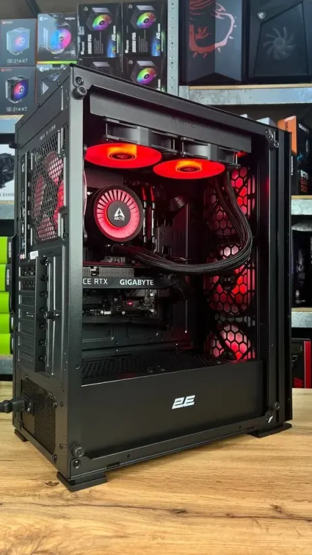 Збірка під замовлення: комп'ютер 2E Gaming Virtus Neo Tower / Intel Core i5-13600KF (14 (20) ядер по 2.6 - 5.1 GHz) / 32 GB DDR4 / 1000 GB SSD M.2 / nVidia GeForce RTX 3060, 12 GB GDDR6, 192-bit / 650W - зображення 5