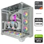 Збірка під замовлення: комп'ютер Lian Li O11 Tower / AMD Ryzen 7 7800X3D (8 (16) ядер по 4.2 - 5.0 GHz) / 32 GB DDR5 / 1000 GB SSD M.2 / nVidia GeForce RTX 4070 Ti Super, 16 GB GDDR6X, 256-bit / 850W