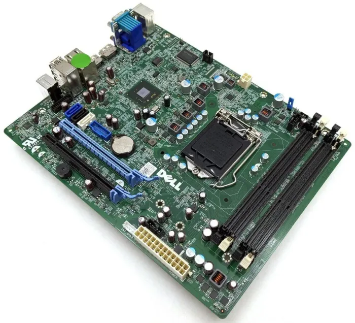 Комплект: материнська плата Dell Optiplex 7010 SFF + Intel Xeon E3-1225 (4 ядра по 3.1 - 3.4 GHz) (аналог i5-2400) б/в - зображення 2