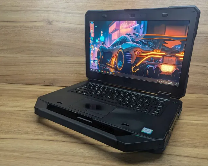 Захищений ноутбук Б-клас Dell Rugged Latitude 5414 / 14" (1920x1080) IPS / Intel Core i5-6300U (2 (4) ядра по 2.4 - 3.0 GHz) / 16 GB DDR4 / 512 GB SSD / Intel HD Graphics 520 / 4G / Windows 10 б/в - зображення 5