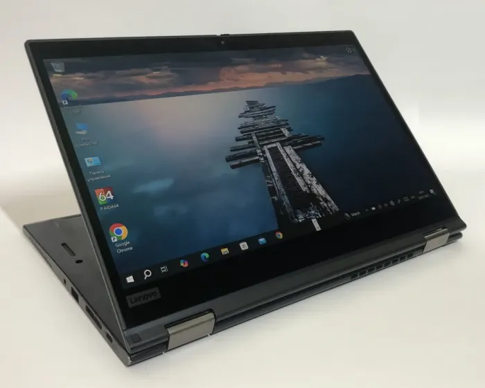 Ультрабук-трансформер Б-клас Lenovo ThinkPad X390 Yoga / 13.3" (1920x1080) IPS Touch / Intel Core i5-8365U (4 (8) ядра по 1.6 - 4.1 GHz) / 8 GB DDR4 / 512 GB SSD / Intel UHD Graphics / WebCam / Win 10 Pro б/в - зображення 10
