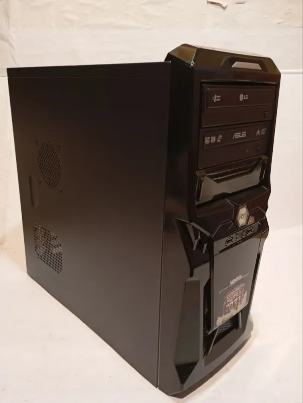 ПК Б-клас Asus Vento TA-8C1 Tower / AMD Athlon II X4 631 (4 ядра по 2.6 GHz) / 8 GB DDR3 / 500 GB HDD / nVidia GeForce GT 440, 1 GB DDR3, 128-bit / DVD-RW / 400W б/в - зображення 3