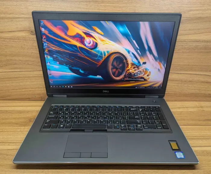 Мобільна робоча станція Dell Precision 7740 / 17.3" (1920x1080) IPS / Intel Core i5-9400H (4 (8) ядра по 2.5 - 4.3 GHz) / 32 GB DDR4 / 512 GB SSD / nVidia Quadro RTX 3000, 6 GB GDDR6, 192-bit / TouchID / Windows 10 б/в - зображення 2