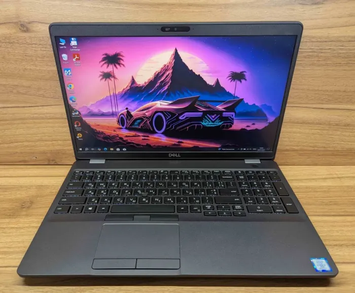 Ультрабук Dell Latitude 5500 / 15.6" (1920x1080) IPS / Intel Core i7-8665U (4 (8) ядра по 1.9 - 4.8 GHz) / 16 GB DDR4 / 512 GB SSD / AMD Radeon 540x, 2 GB GDDR5, 64-bit / WebCam / Windows 10 б/в - зображення 2