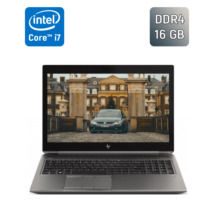 Ноутбук Б-клас HP Zbook 15u G6 / 15.6" (1920x1080) IPS / Intel Core i7-8665U (4 (8) ядра по 1.9 - 4.8 GHz) / 16 GB DDR4 / 256 GB SSD / Intel UHD Graphics / WebCam / TouchID б/в - изображение 1