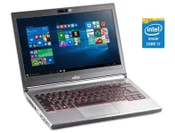 Ультрабук Fujitsu LifeBook E736 / 13.3" (1920x1080) IPS / Intel Core i7-6500U (2 (4) ядра по 2.5 - 3.1 GHz) / 8 GB DDR4 / 128 GB SSD / Intel HD Graphics 520 / WebCam / Win 10 Pro б/в