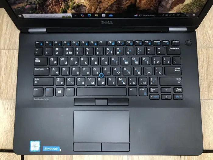 Ультрабук Dell Latitude E7470 / 14" (1920x1080) IPS / Intel Core i5-6300U (2 (4) ядра по 2.4 - 3.0 GHz) / 8 GB DDR4 / 256 GB SSD M.2 / Intel HD Graphics 520 / WebCam б/в - зображення 4