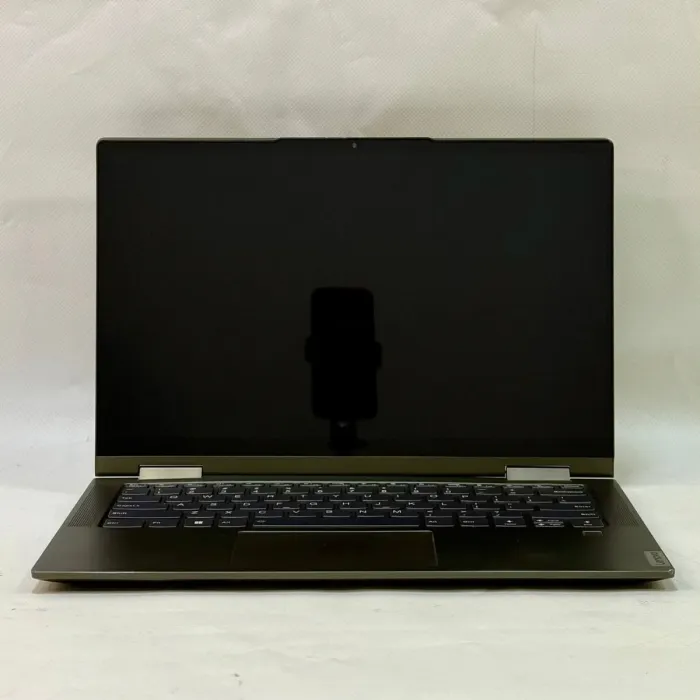 Ноутбук-трансформер Б-клас Lenovo Yoga 7 14ITL5 / 14" (1920x1080) IPS Touch / Intel Core i5-1135G7 (4 (8) ядра по 2.4 - 4.2 GHz) / 12 GB DDR4 / 256 GB SSD / Intel Iris Xe Graphics / WebCam / Windows 10 Home б/в - зображення 6