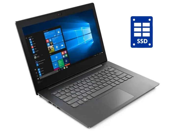 Ноутбук Б-клас Lenovo V130-14IKB / 14" (1920x1080) TN / Intel Core i3-6006U (2 (4) ядра по 2.0 GHz) / 8 GB DDR4 / 120 GB SSD / Intel HD Graphics 520 / WebCam / Windows 10 Home б/в - зображення 1