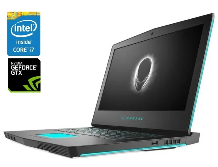 Ігровий ноутбук Б-клас Dell Alienware 15 R4 / 15.6" (1920x1080) IPS / Intel Core i7-8750H (6 (12) ядра по 2.2 - 4.1 GHz) / 16 GB DDR4 / 512 GB SSD / nVidia GeForce GTX 1080 Max-Q, 8 GB GDDR5X, 256-bit / WebCam б/в - зображення 1