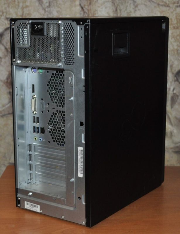 Комп'ютер Fujitsu Esprimo P558 E85 Tower / Intel Core i5-8400 (6 ядер по 2,8 - 4,0 ГГц) / 8 ГБ DDR4 / 128 ГБ SSD / Intel UHD Graphics 630 / DVD-ROM б/в - зображення 5